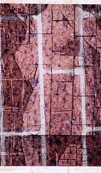 Sandra Ross, Page from Artist Book, 2002 digital image