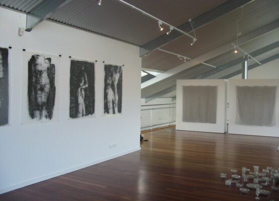 Panorama of interior of exhibition Transparent 2003